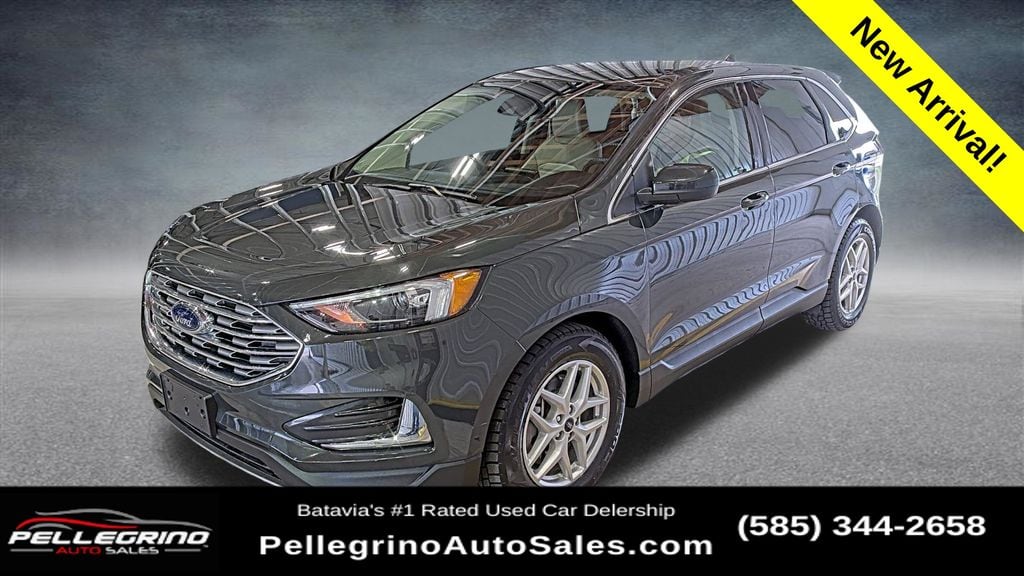 Forged Green 2022 Ford Edge SUV / Crossover 8-Speed Automatic
