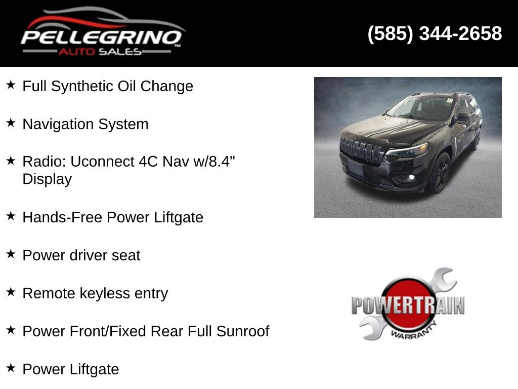 Used 2023 Jeep Cherokee Altitude Lux SUV