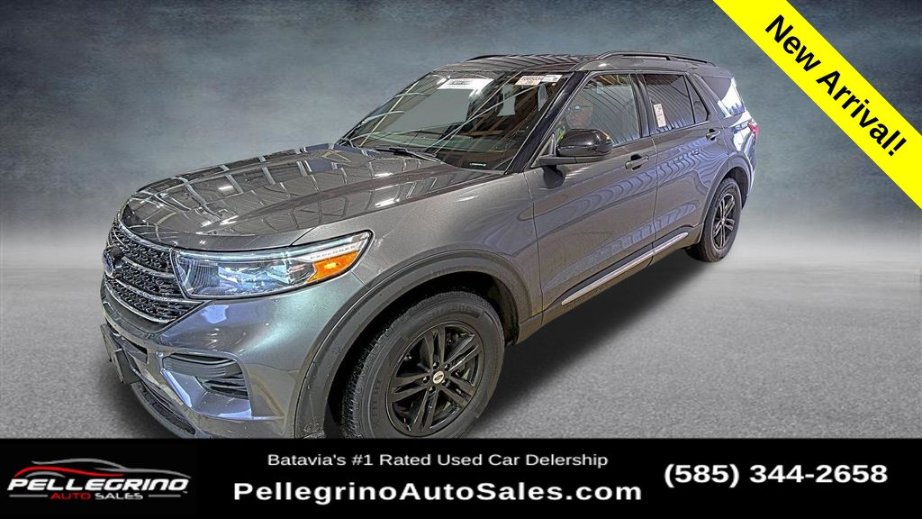 Gray (Magnetic) 2020 Ford Explorer XLT AWD SUV / Crossover All-Wheel Drive Automatic
