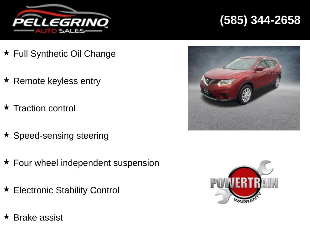 Used 2016 Nissan Rogue S SUV