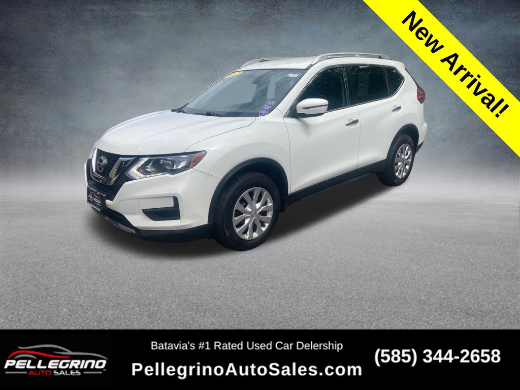 Glacier White 2017 Nissan Rogue S AWD SUV / Crossover All-Wheel Drive Continuously Variable Transmission