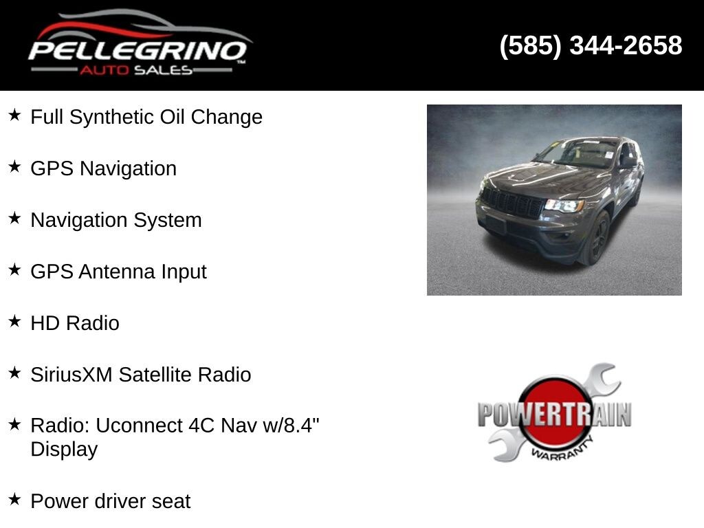 Used 2021 Jeep Grand Cherokee Limited SUV