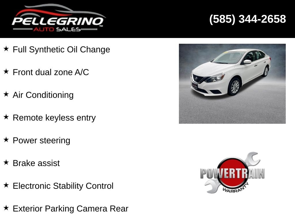 Used 2019 Nissan Sentra SV Sedan