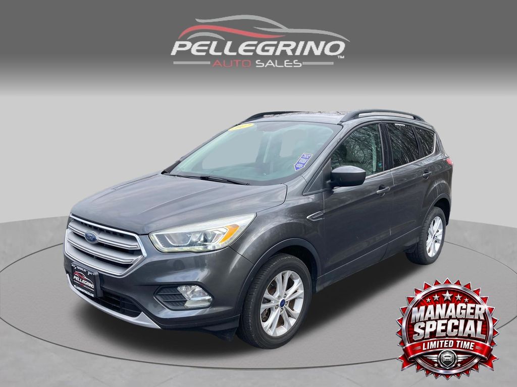 Gray (Magnetic) 2017 Ford Escape SUV / Crossover All-Wheel Drive 6-Speed Automatic