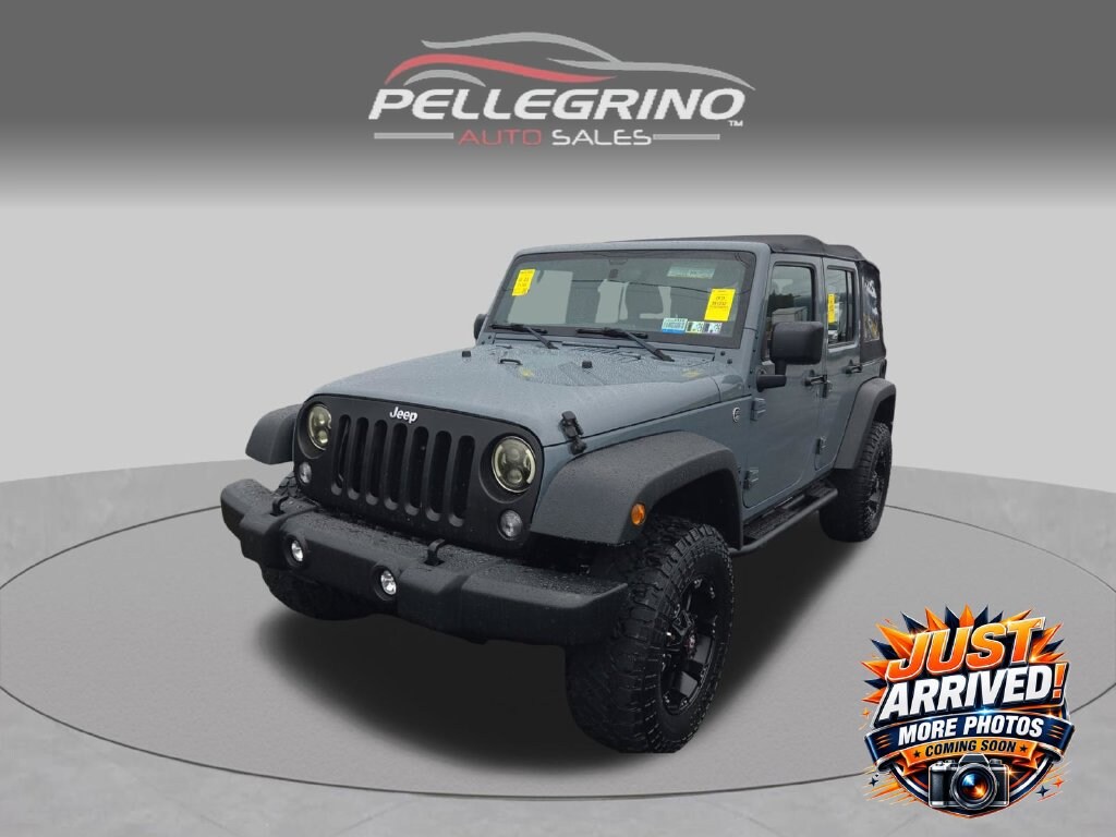 Used 2015 Jeep Wrangler Unlimited Sport 4x4 SUV