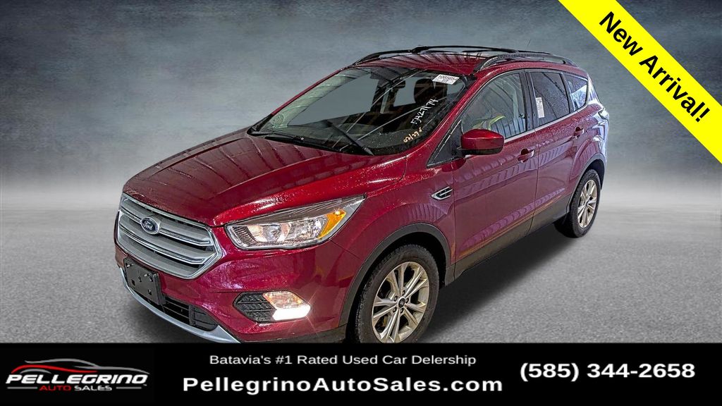 Ruby Red Metallic 2018 Ford Escape SE AWD SUV / Crossover All-Wheel Drive 6-Speed Automatic
