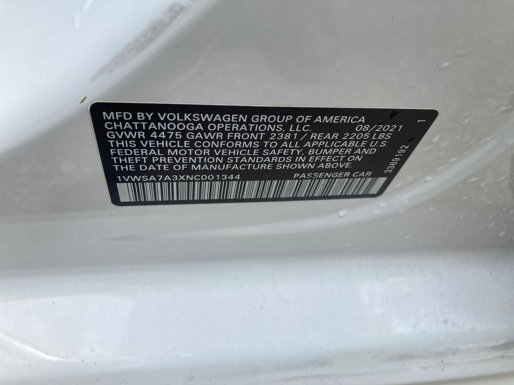 2022 Volkswagen Passat SE - Photo 34