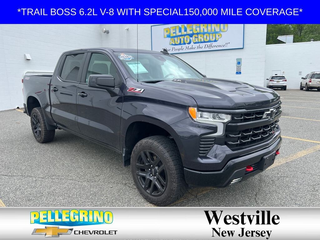 Certified 2023 Chevrolet Silverado 1500 LT Trail Boss Truck Crew Cab