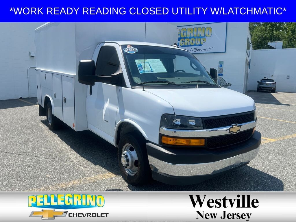 Used 2024 Chevrolet Express Cutaway Work Van Truck