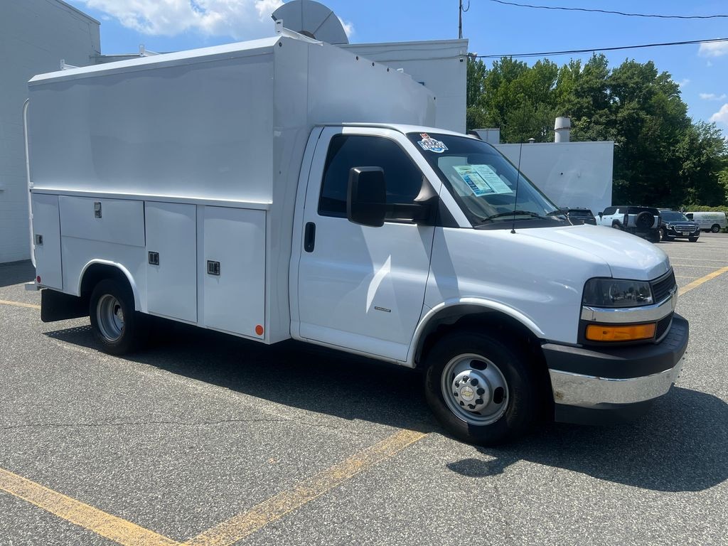 Used 2024 Chevrolet Express Cutaway Work Van Truck