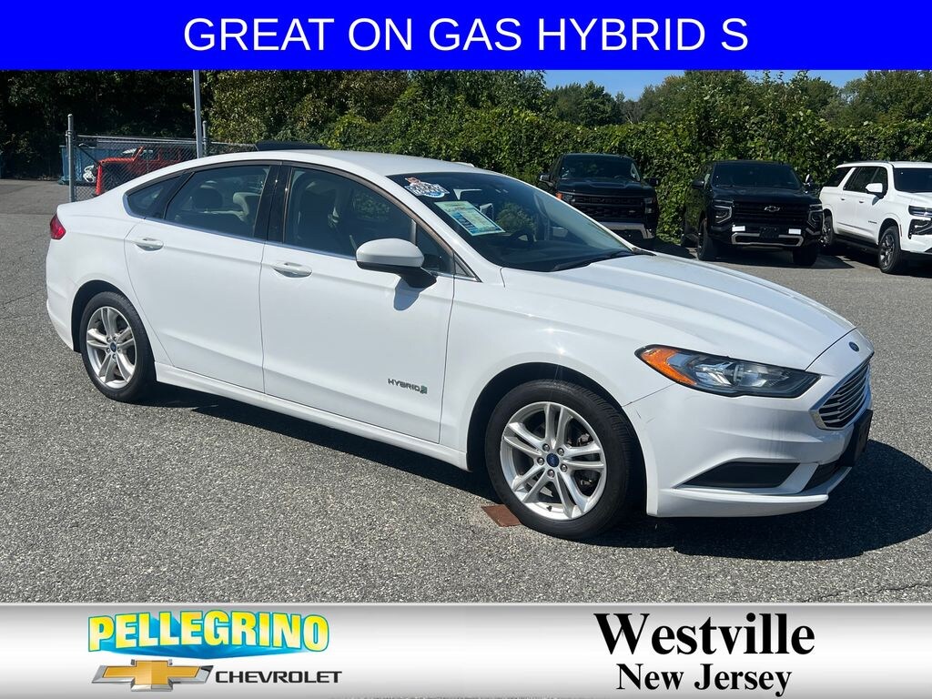 Certified 2018 Ford Fusion Hybrid S Sedan