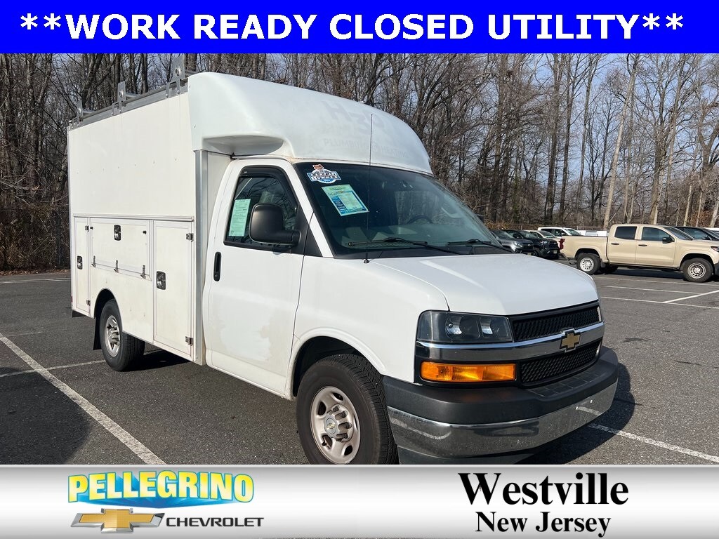 Used 2021 Chevrolet Express Cutaway Work Van Truck