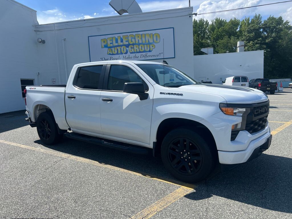 Certified 2023 Chevrolet Silverado 1500 Custom Truck Crew Cab