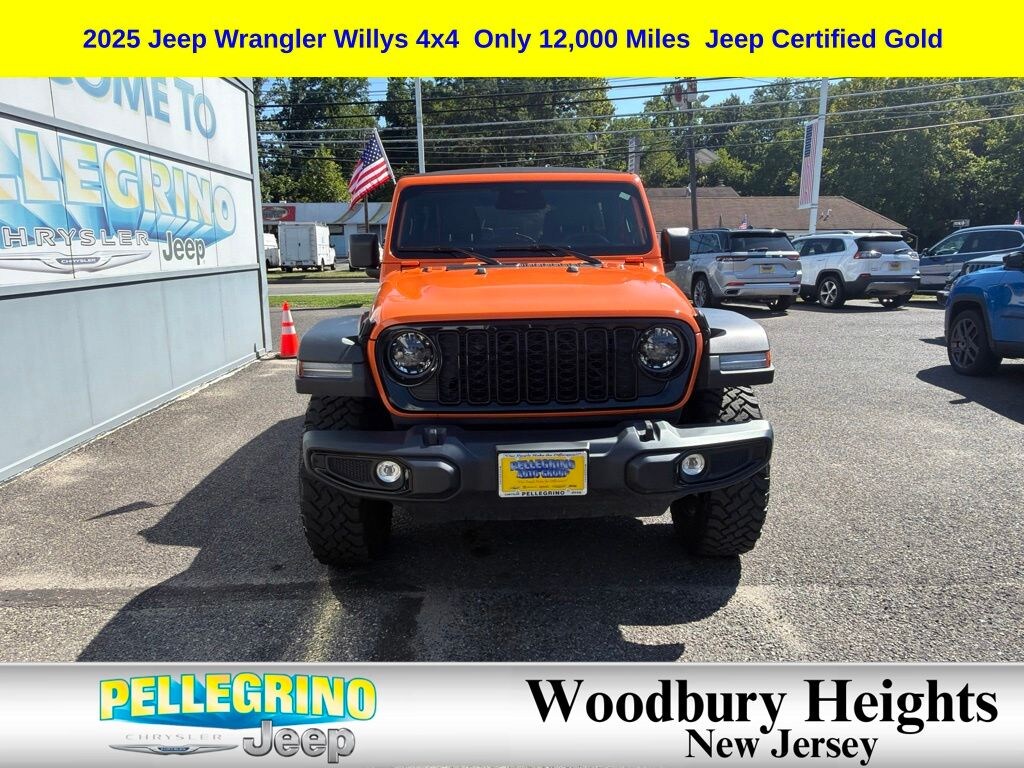 Used 2025 Jeep Wrangler Unlimited Willys 4x4 SUV