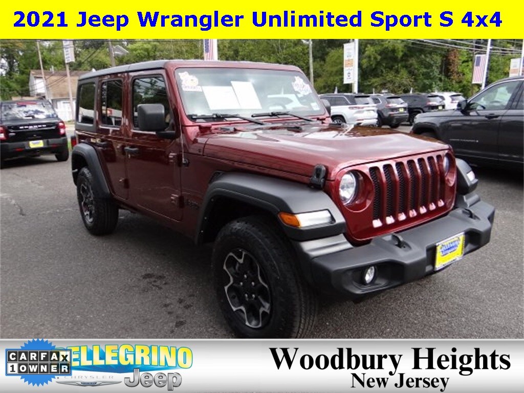 Used 2021 Jeep Wrangler Unlimited Sport S SUV