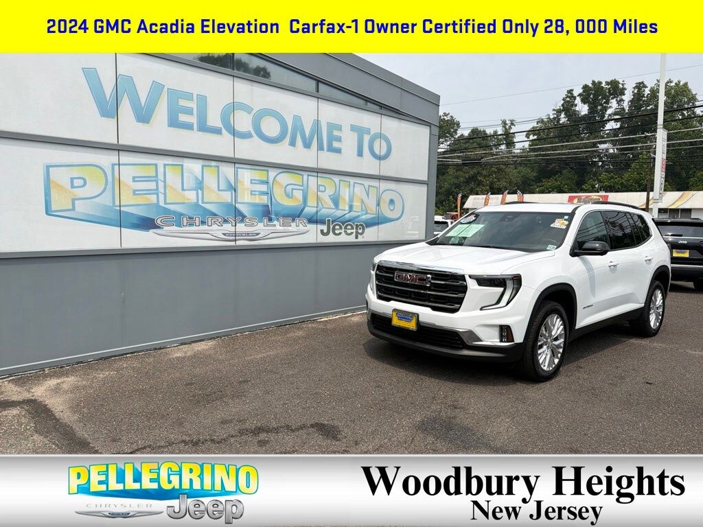 Certified 2024 GMC Acadia Elevation SUV