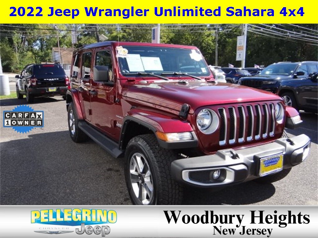 Used 2022 Jeep Wrangler Unlimited Sahara SUV