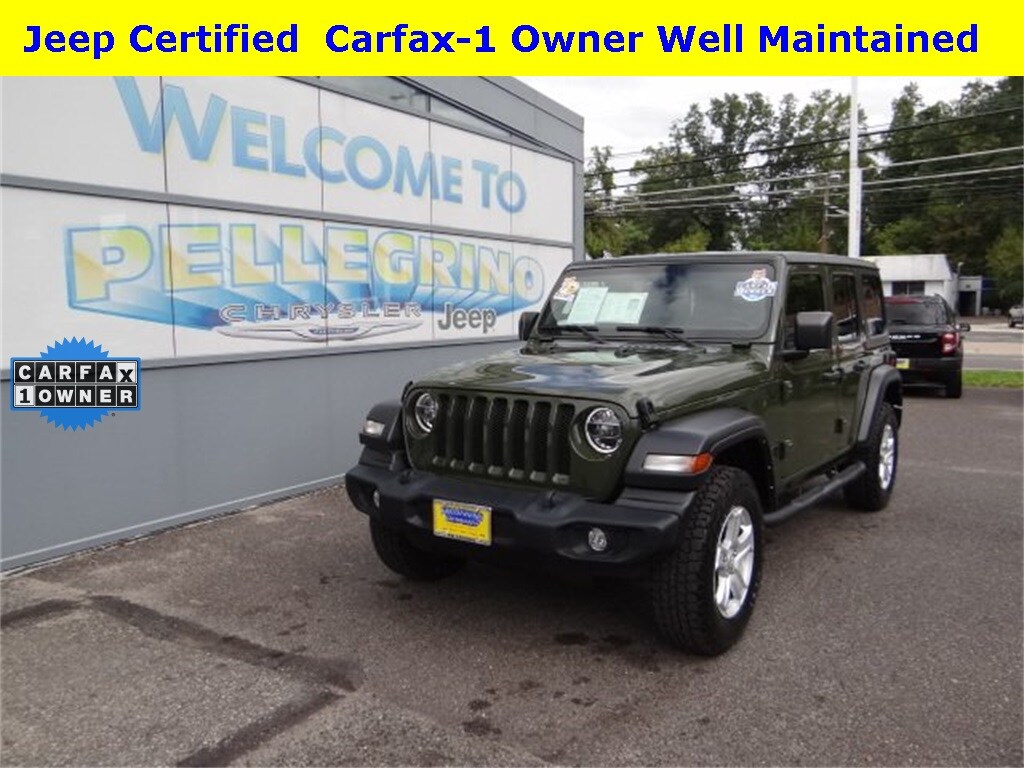 Used 2021 Jeep Wrangler Unlimited Sport S SUV