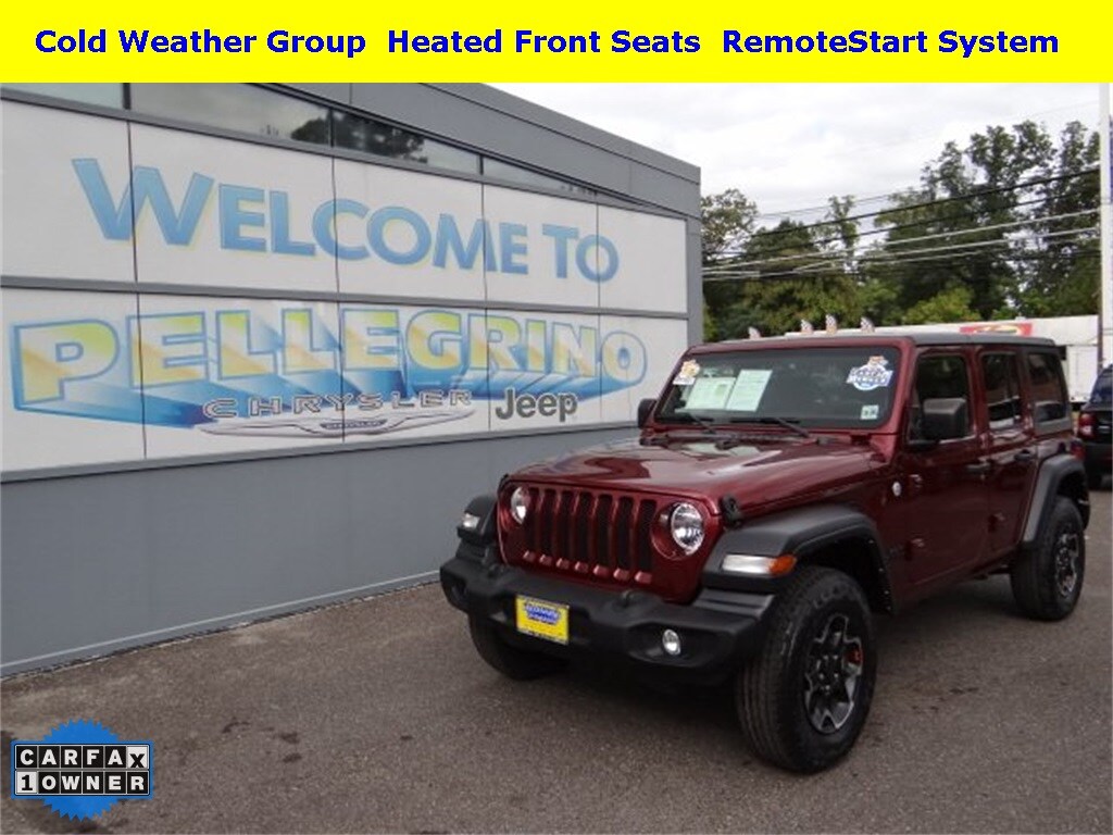 Used 2021 Jeep Wrangler Unlimited Sport S SUV
