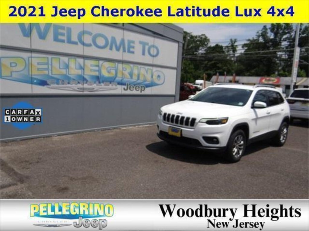 Used 2021 Jeep Cherokee Latitude Lux 4x4 Sport Utility