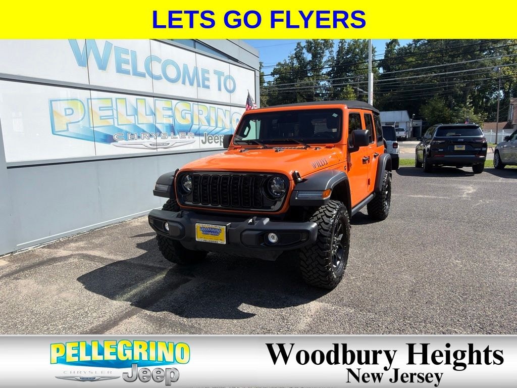 Used 2025 Jeep Wrangler Unlimited Willys 4x4 SUV