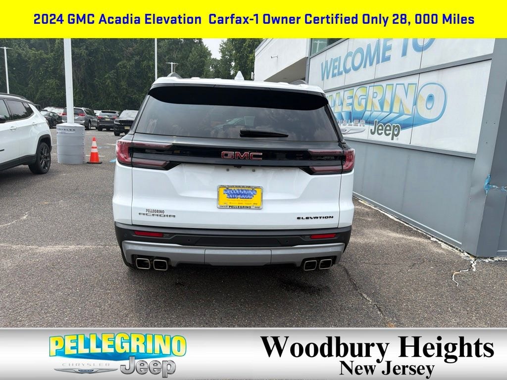 Certified 2024 GMC Acadia Elevation SUV