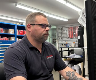Staff member Andrew Ouellette from ID_3f6aef368c2a