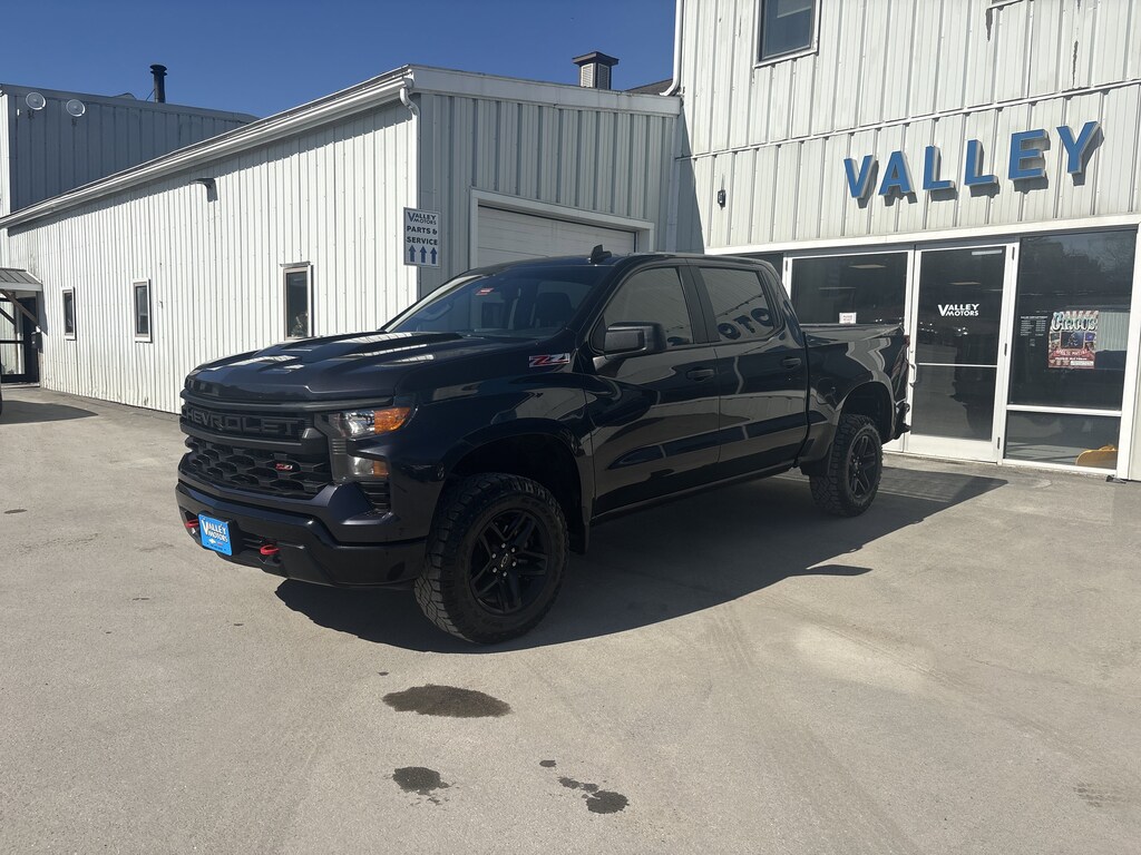 Used 2022 Chevrolet Silverado 1500 Custom Trail Boss Truck Crew Cab