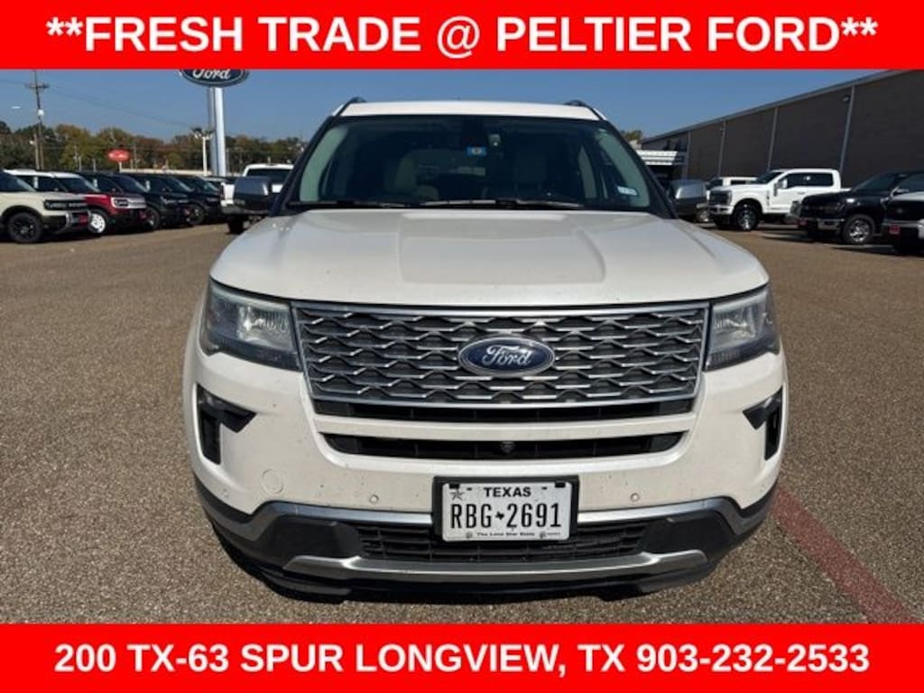 Used 2018 Ford Explorer Platinum SUV