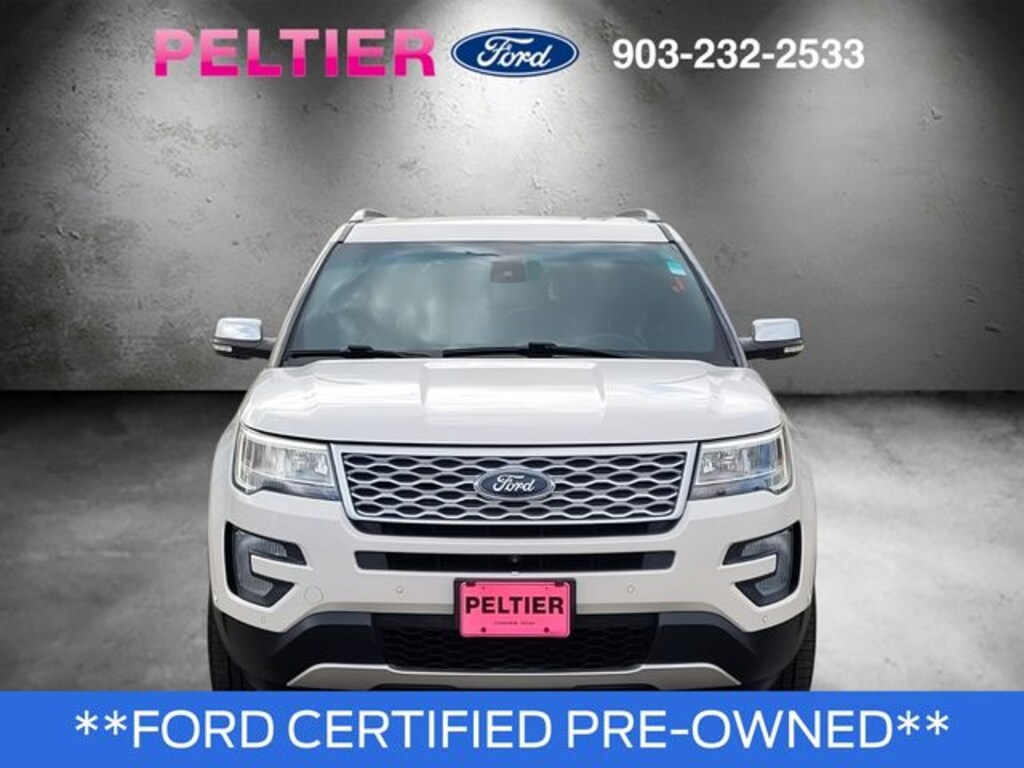 Certified 2017 Ford Explorer Platinum SUV