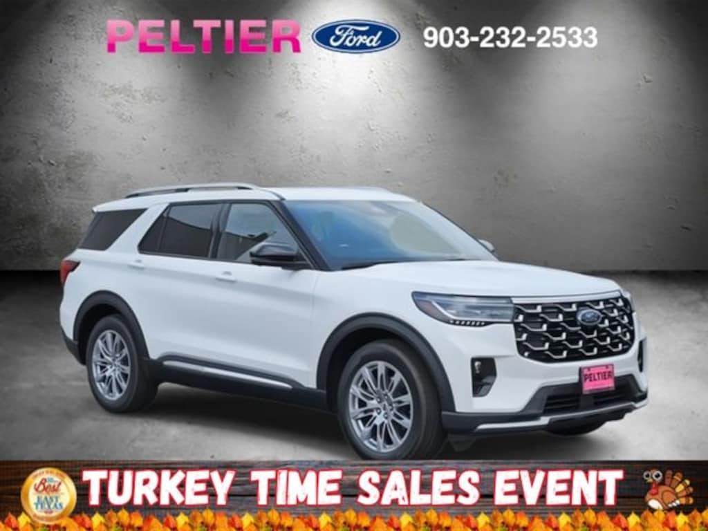 New 2025 Ford Explorer Platinum SUV