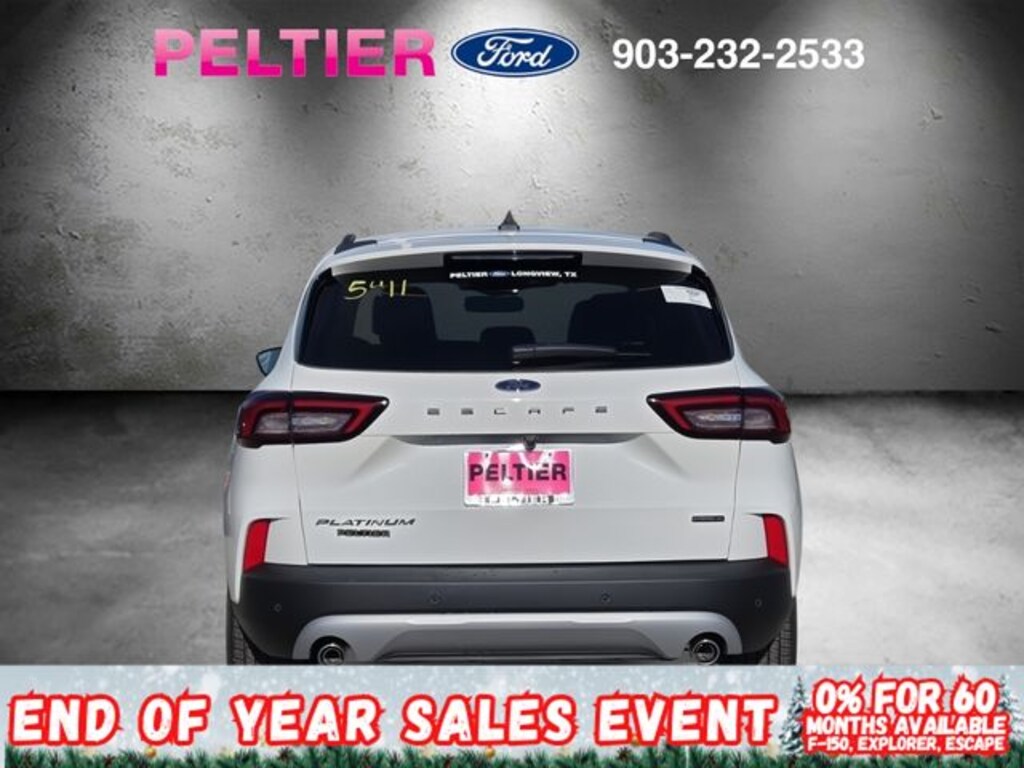 New 2026 Ford Escape Hybrid Platinum SUV