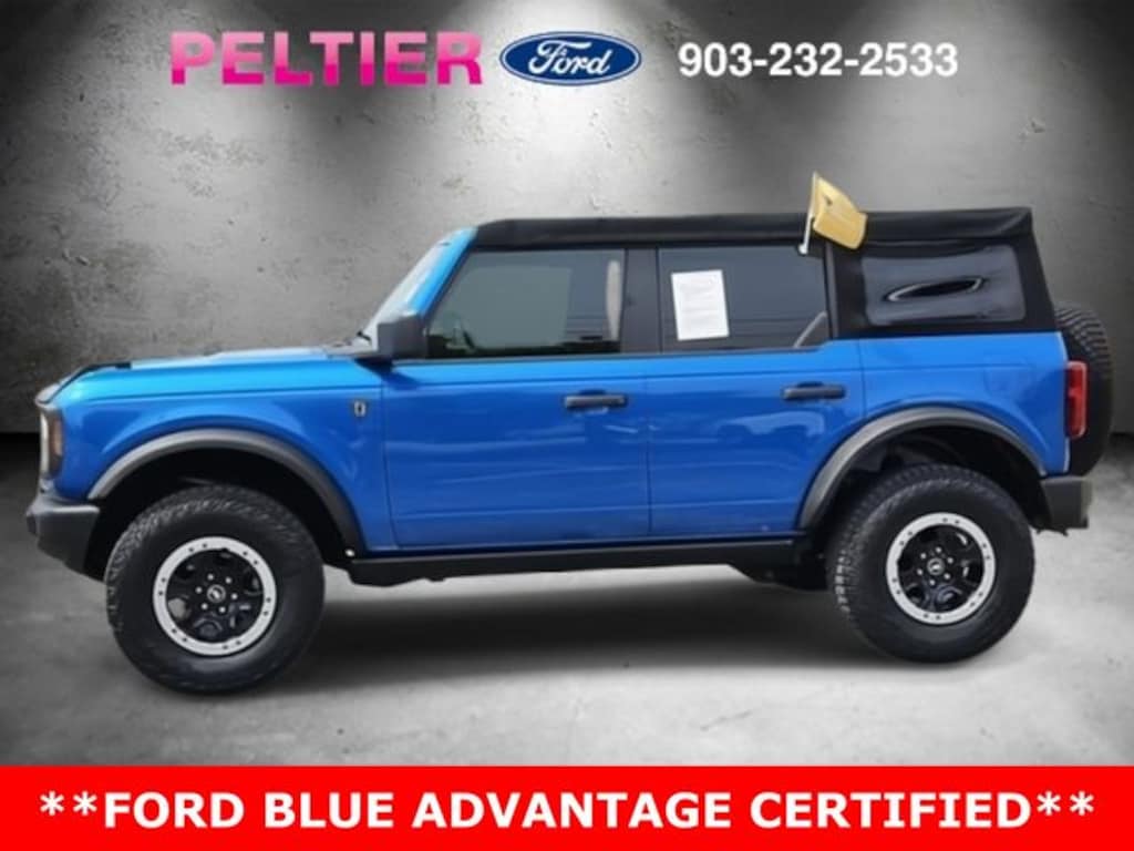 Certified 2021 Ford Bronco Base SUV