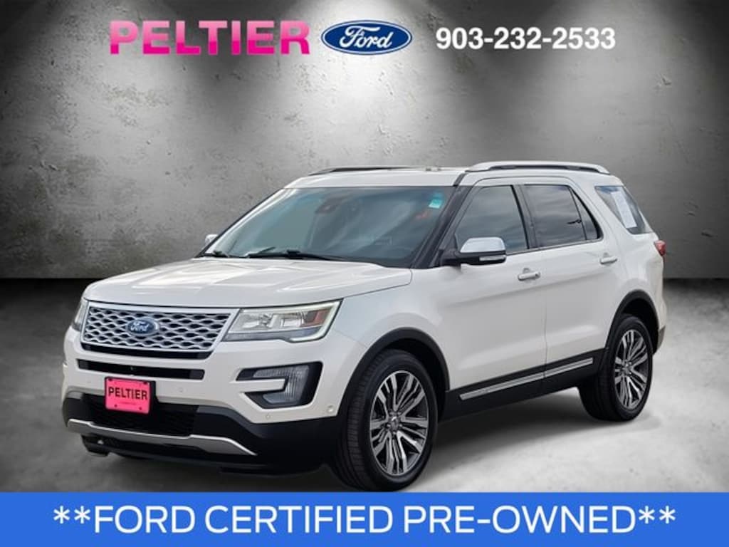 Certified 2017 Ford Explorer Platinum SUV