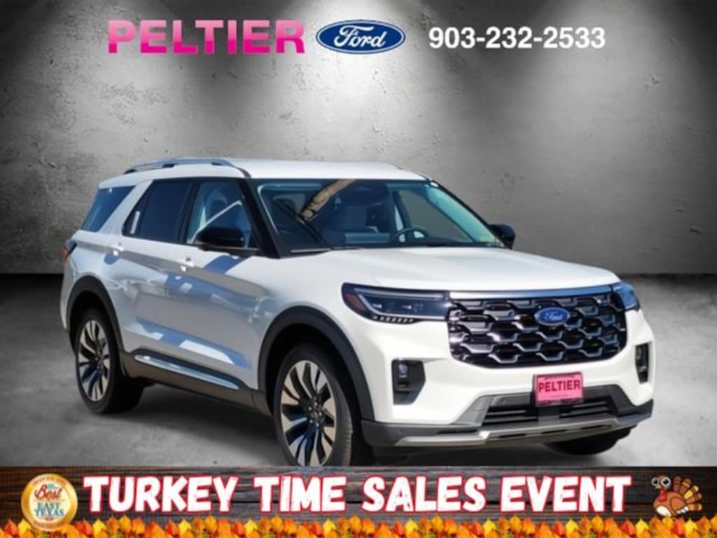 New 2026 Ford Explorer Platinum SUV