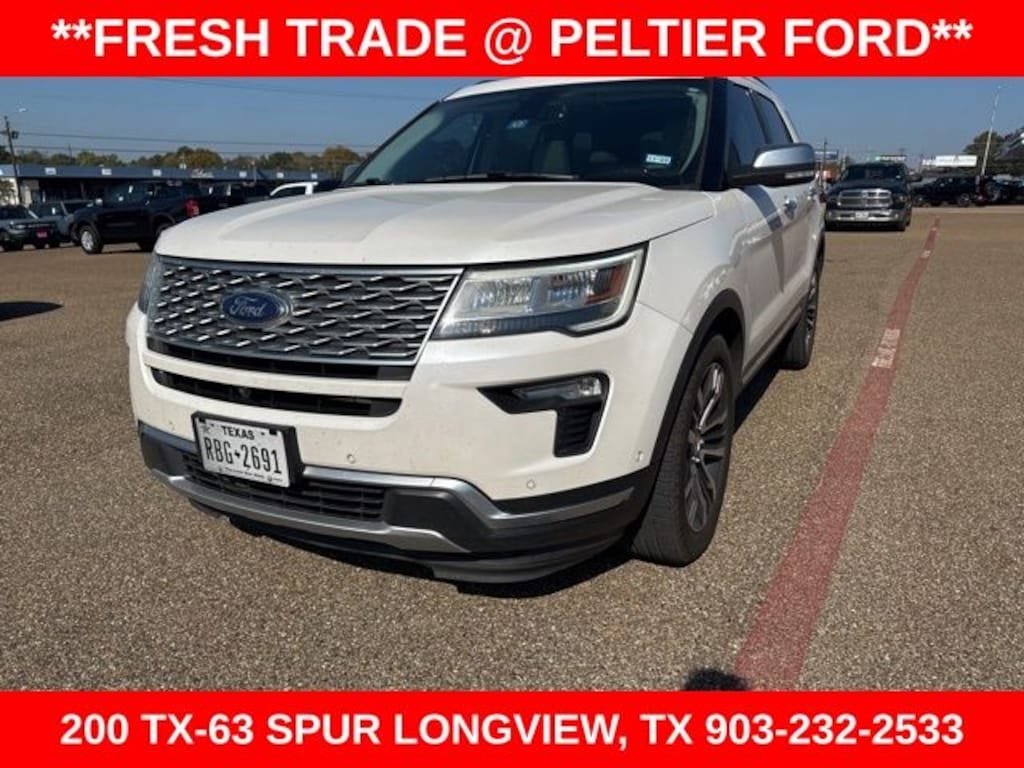 Used 2018 Ford Explorer Platinum SUV