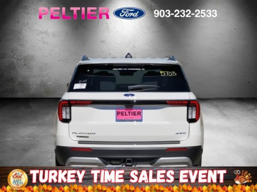 New 2026 Ford Explorer Platinum SUV