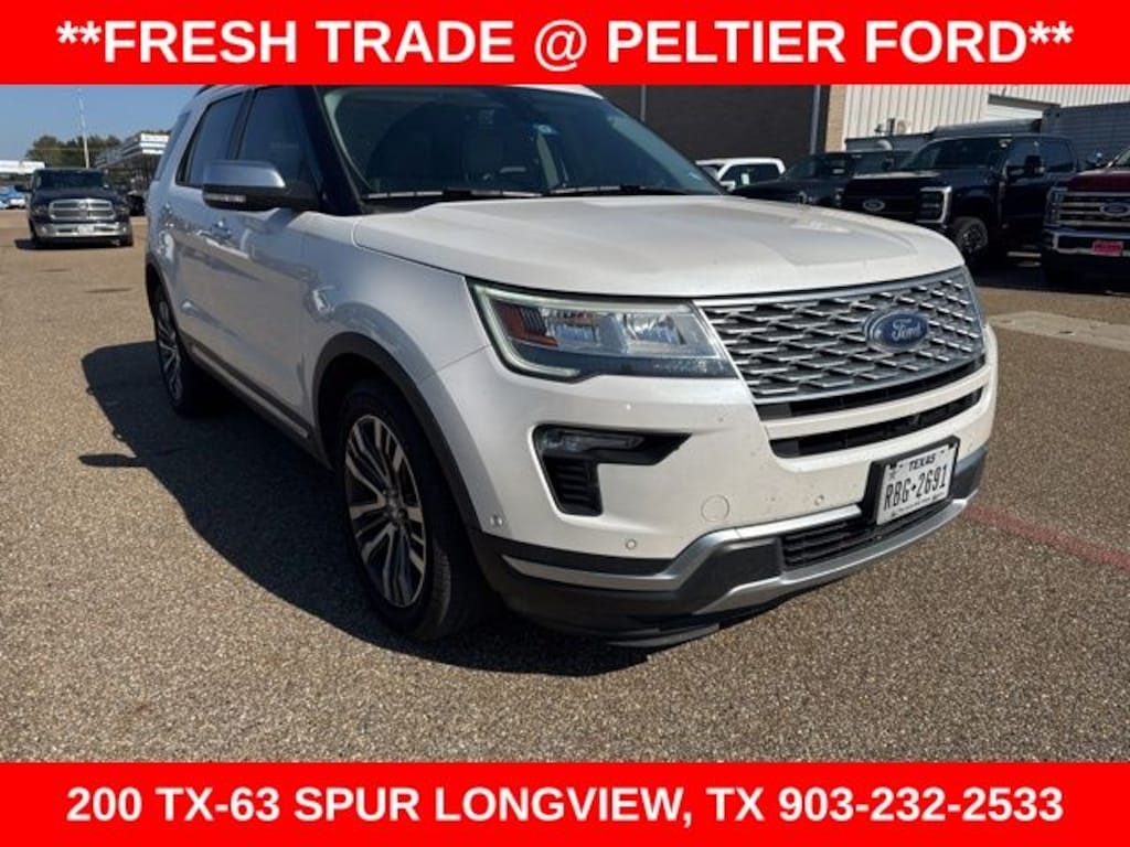 Used 2018 Ford Explorer Platinum SUV
