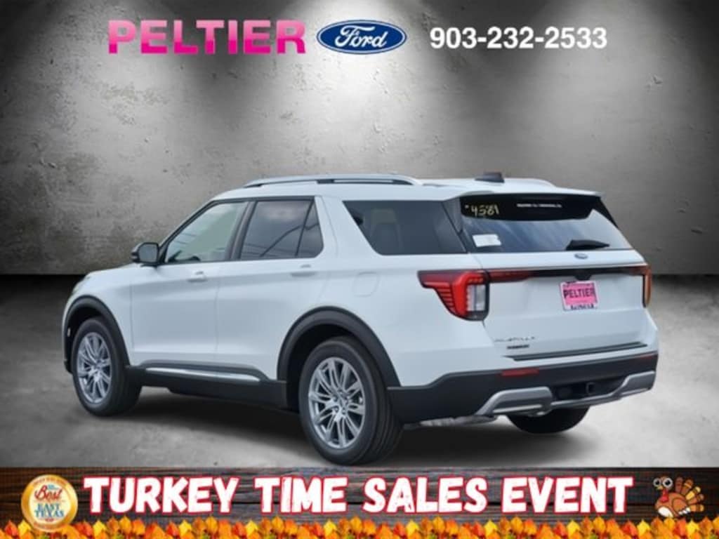 New 2025 Ford Explorer Platinum SUV