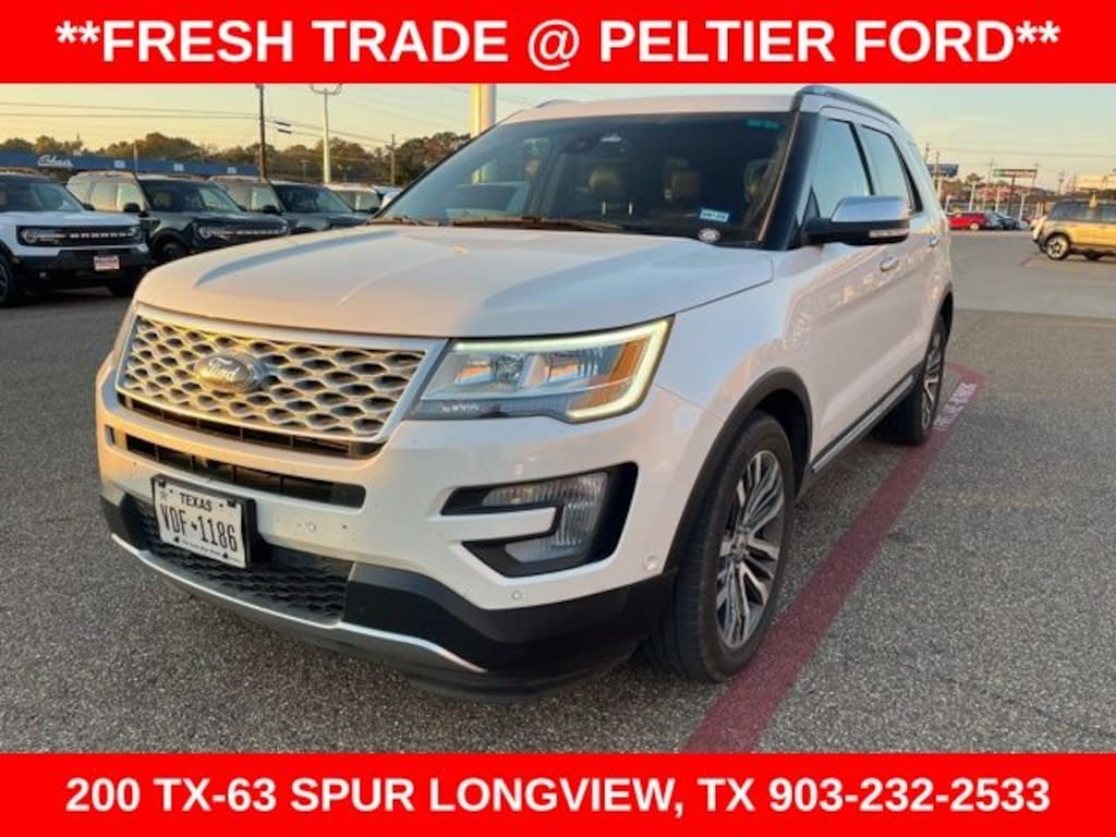 Used 2017 Ford Explorer Platinum SUV