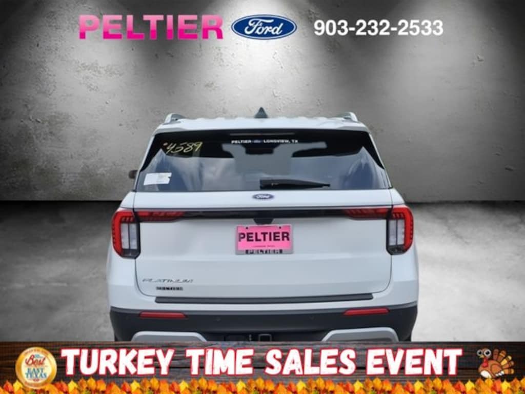 New 2025 Ford Explorer Platinum SUV