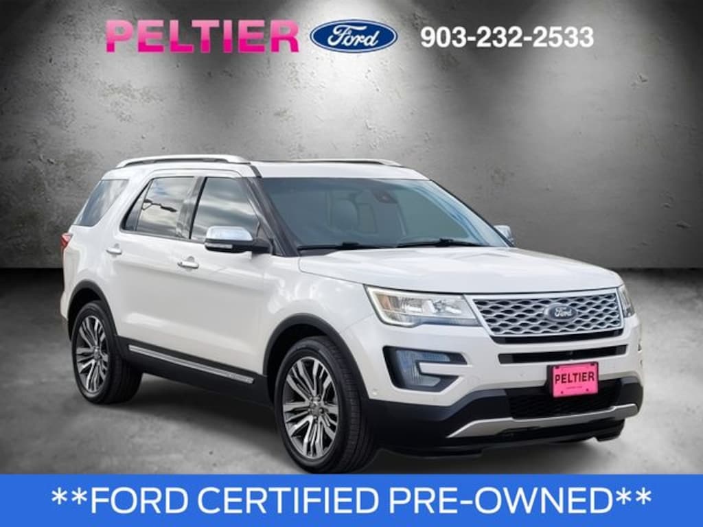 Certified 2017 Ford Explorer Platinum SUV