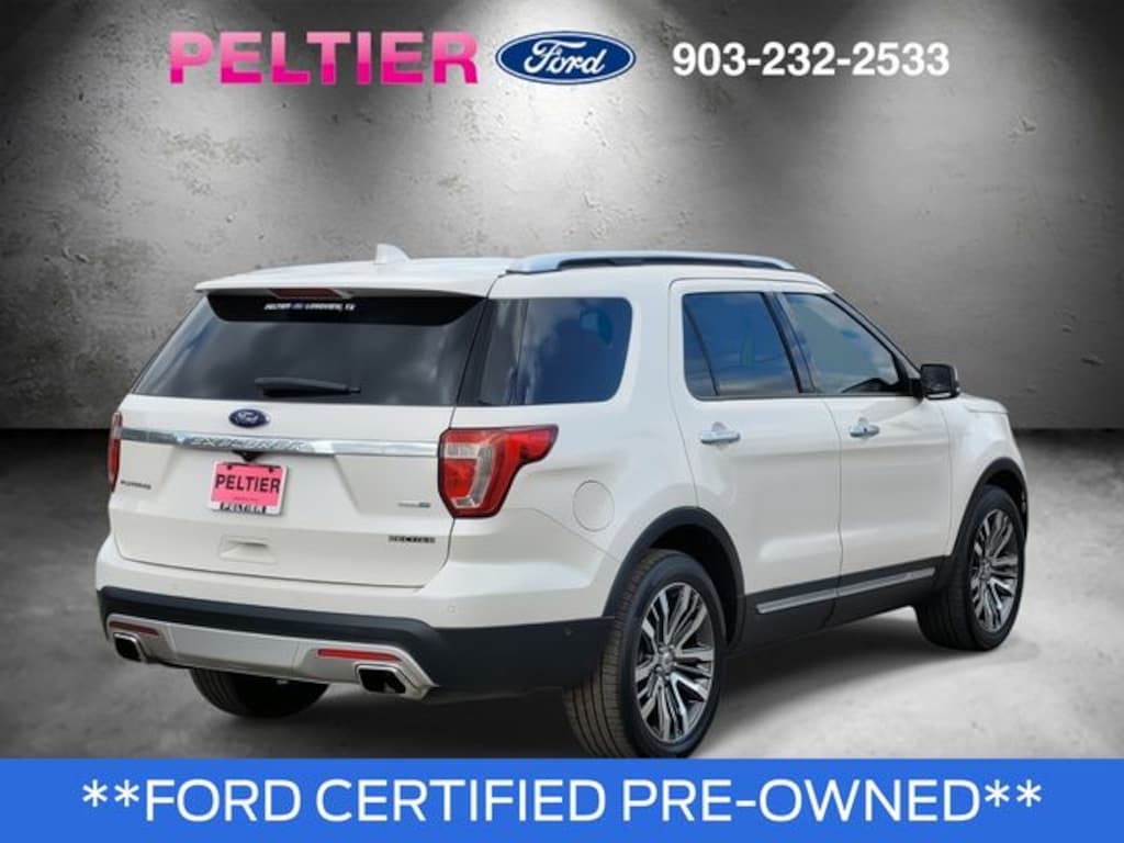 Certified 2017 Ford Explorer Platinum SUV