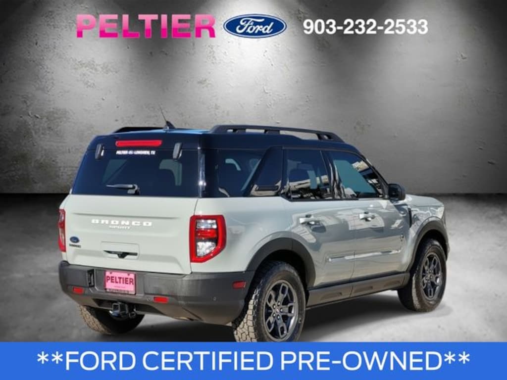 Certified 2023 Ford Bronco Sport Outer Banks SUV