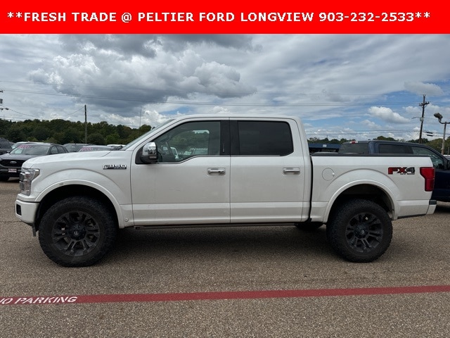 Used 2020 Ford F-150 Platinum with VIN 1FTEW1E48LFC38816 for sale in Longview, TX