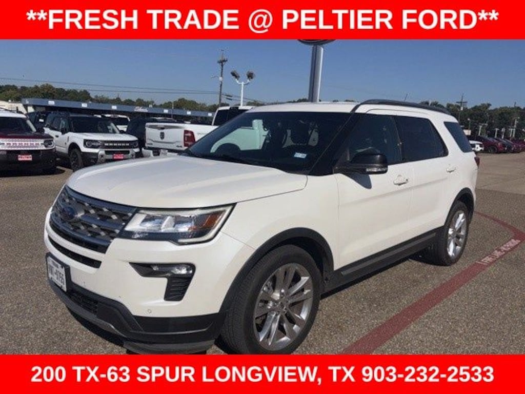 Certified 2018 Ford Explorer XLT SUV