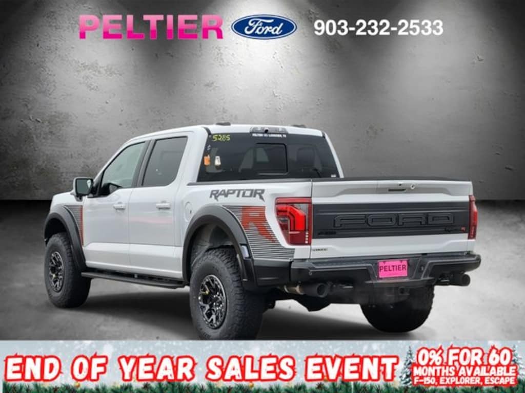 New 2025 Ford F-150 Raptor Truck