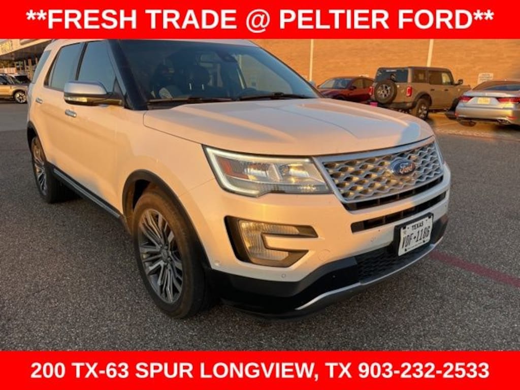 Used 2017 Ford Explorer Platinum SUV