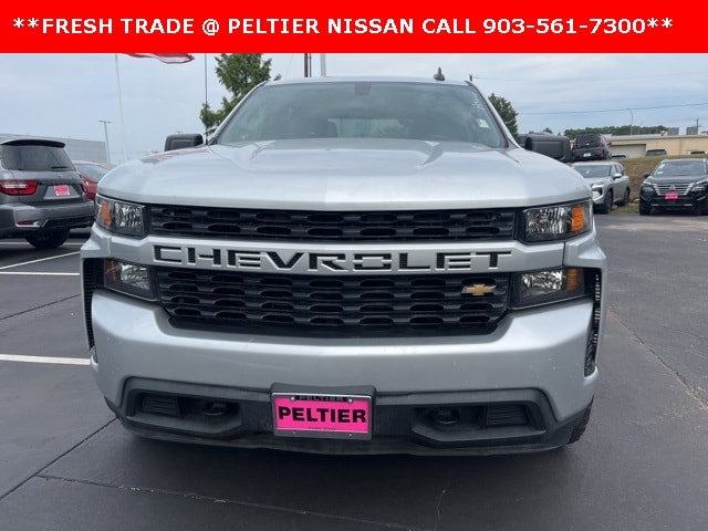 Used 2022 Chevrolet Silverado 1500 Limited Custom with VIN 3GCPWBEK9NG119008 for sale in Tyler, TX