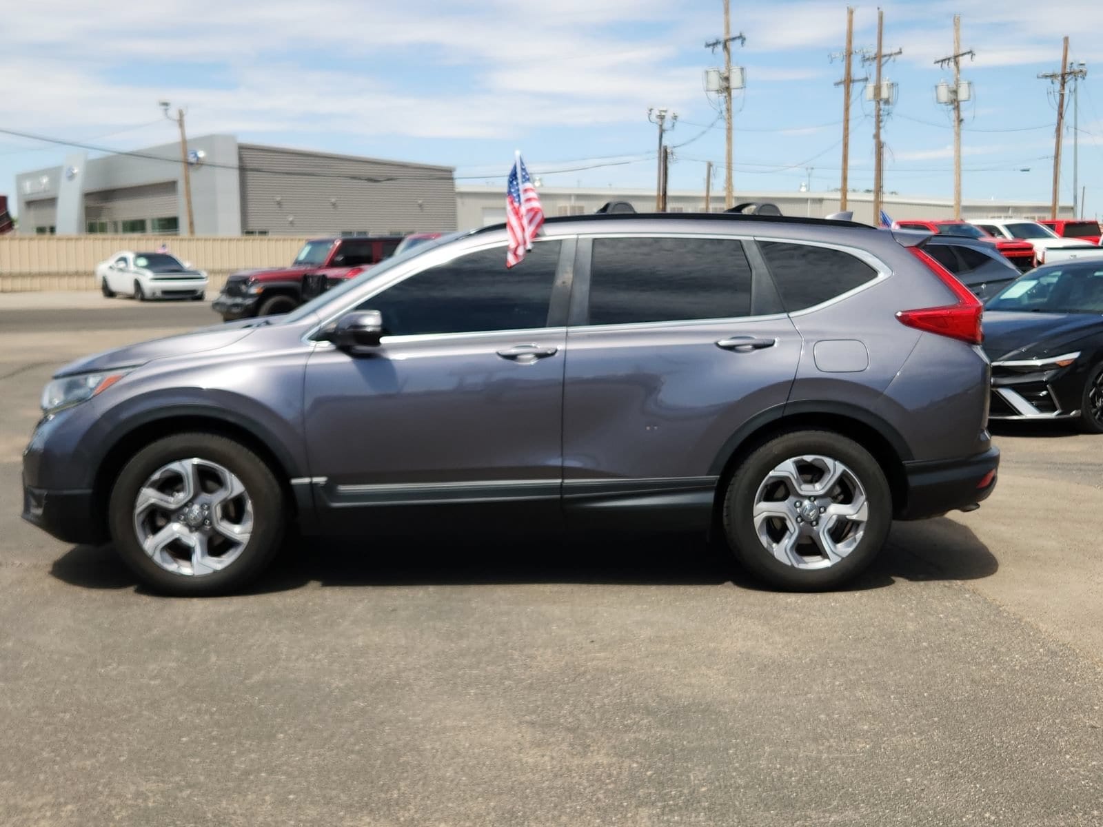 Used 2019 Honda CR-V EX with VIN 7FARW2H5XKE063584 for sale in Clovis, NM